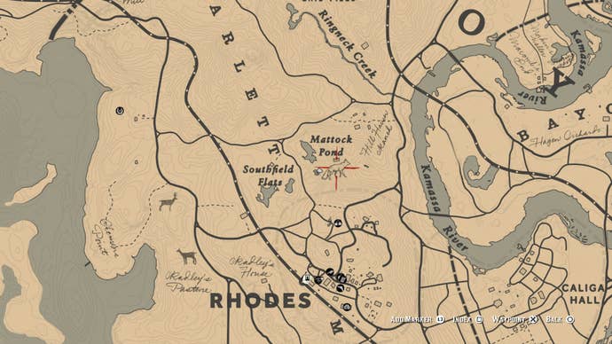 Red Dead Redemption 2 Legendary Fox Standortfuehrer
