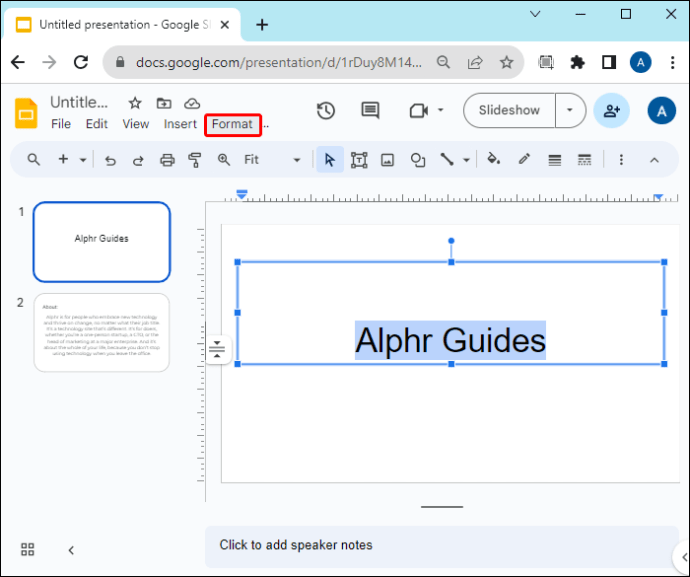 1709985658 680 So aendern Sie die Textfarbe in Google Slides