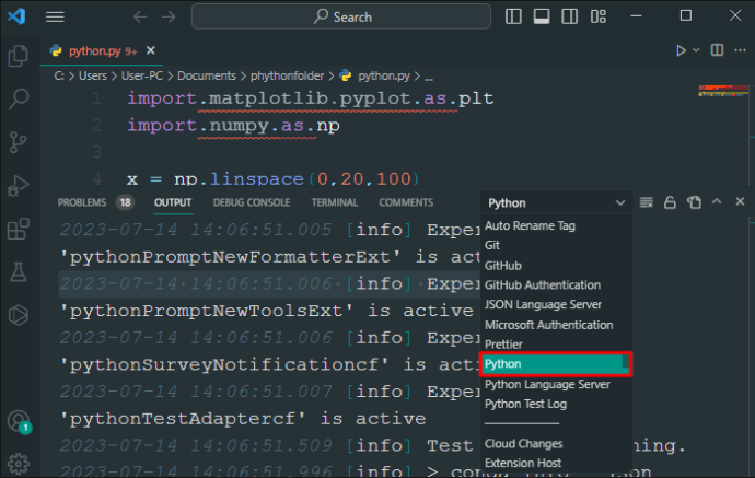 1710862591 560 So installieren Sie Python in VS Code