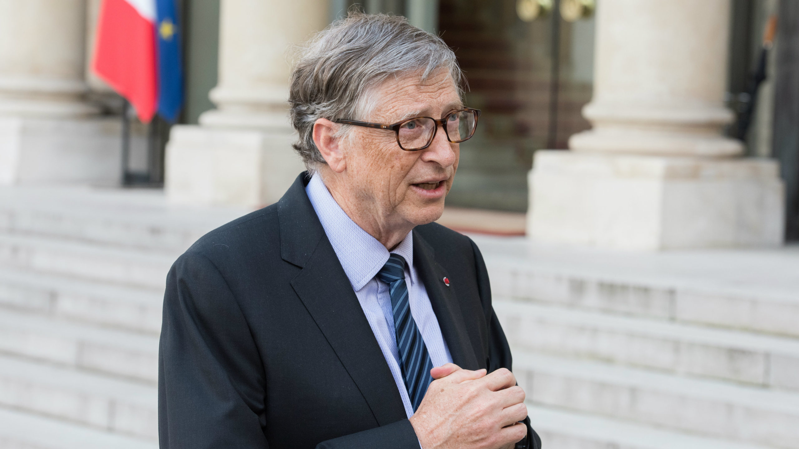 1712130561 Berichten zufolge hat Donald Trump Bill Gates seine Rolle als