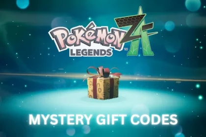Pokemon Legends ZA Mystery Geschenkcodes