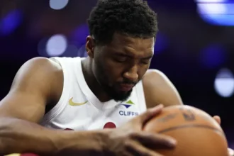 Bleacher Report ernennt Donovan Mitchell von den Cleveland Cavaliers zu.webp