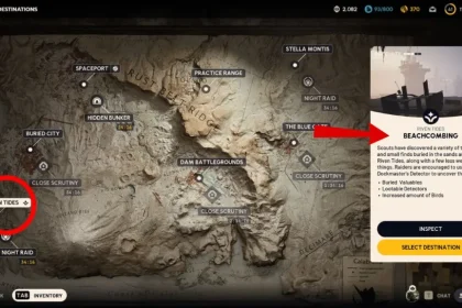Arc Raiders Beachcombing Map Condition Guide Wie man in Riven