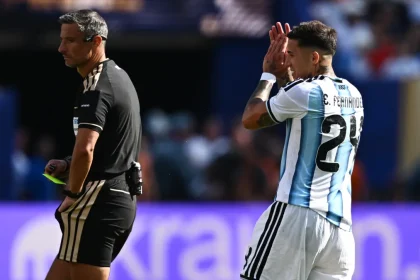 Warum Argentinien nach der Roten Karte von Enzo Fernandez und
