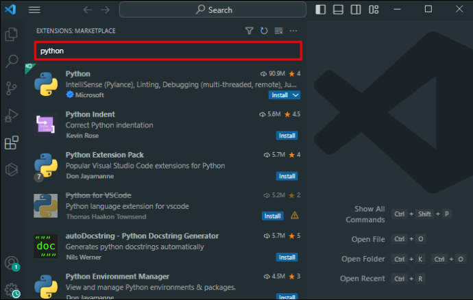 1711037743 383 Como instalar Python en codigo VS