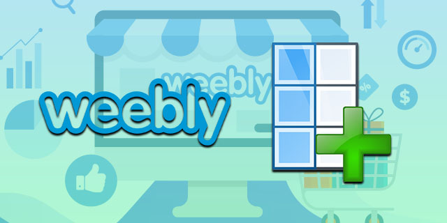 Como agregar columnas en Weebly
