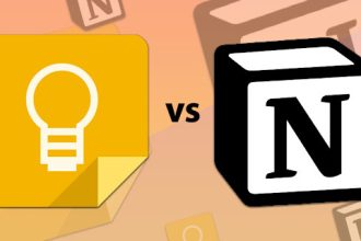 Google Keep frente a Notion