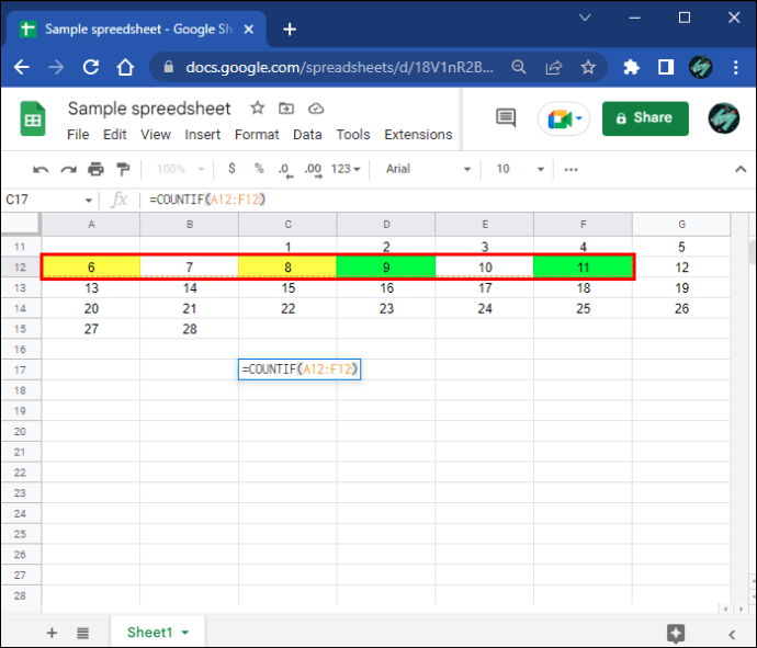 1711937591 655 Como contar celdas en Google Sheets