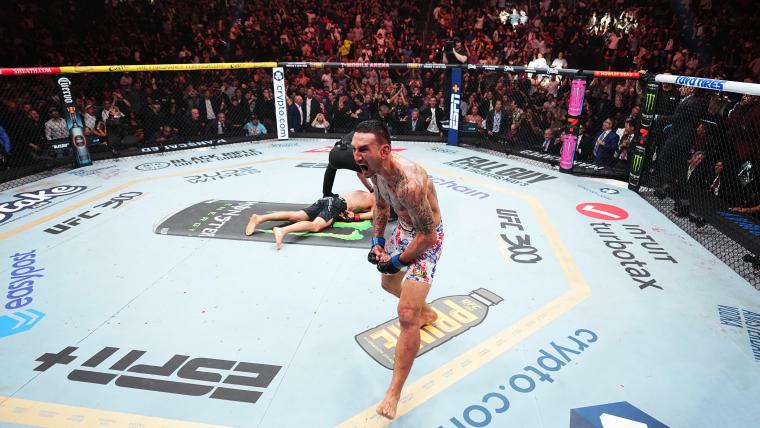 UFC 300 El nocaut de Max Holloway sobre Justin Gaethje