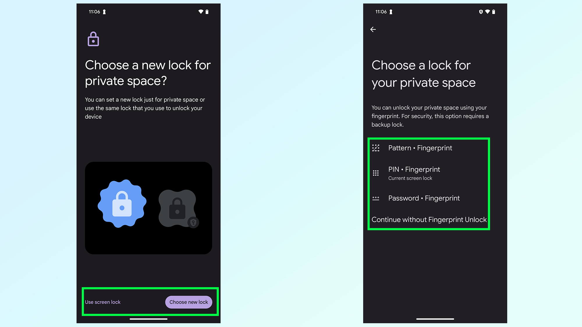 cómo usar el espacio privado en Android 15 beta 2