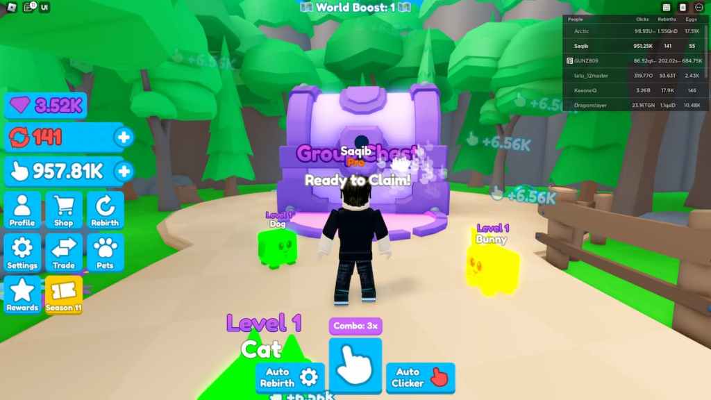 Codigos de Roblox Rebirth Champions X