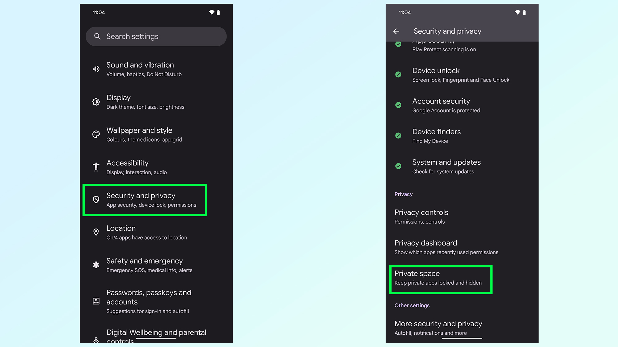 cómo usar el espacio privado en Android 15 beta 2