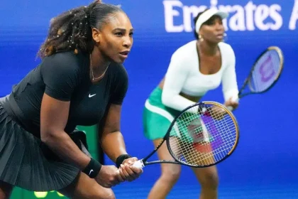 Serena Williams Venus Williams se dobla en el proximo partido de