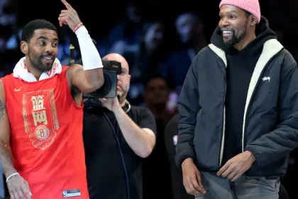 Kyrie Irvingin kauppaskenaario syntyy kun Rockets tapaa Kevin Durantin Sami.webp