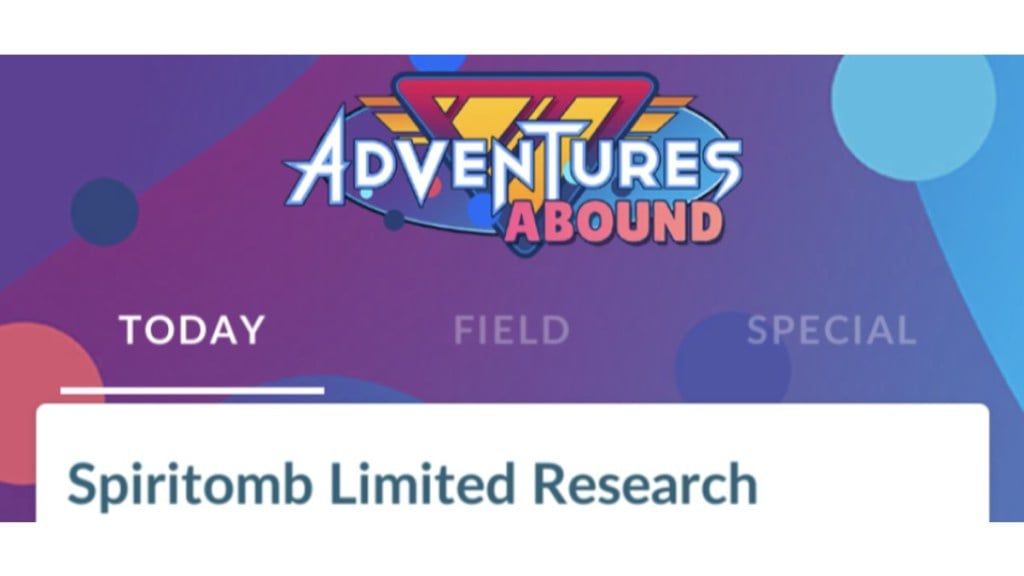 Recherche Spiritomb Pokémon GO