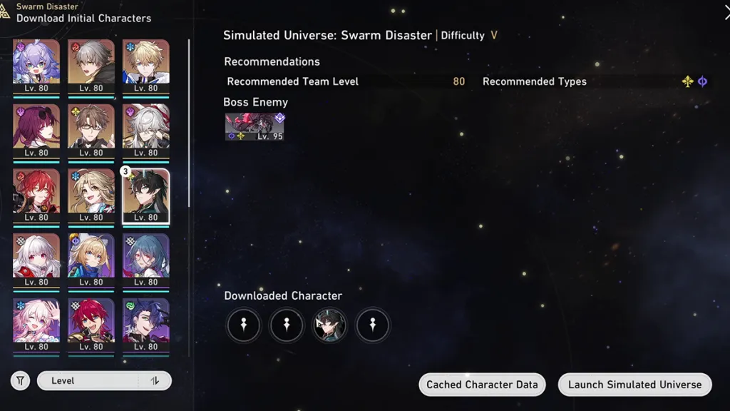 Honkai Star Rail – Swarm Disaster Difficulte V Preservation des