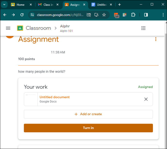 1709775643 405 Comment rendre les devoirs dans Google Classroom