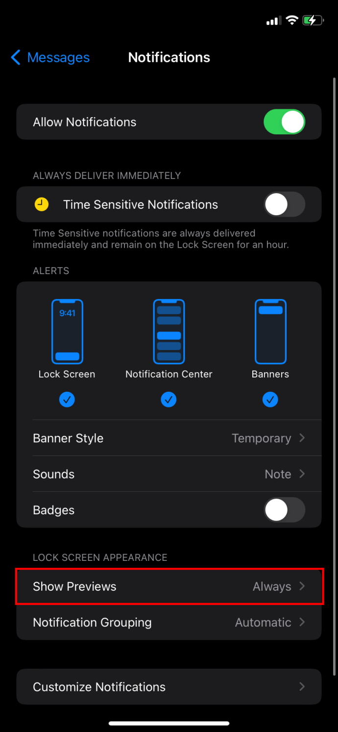 1710119292 31 Comment masquer les alertes iMessage