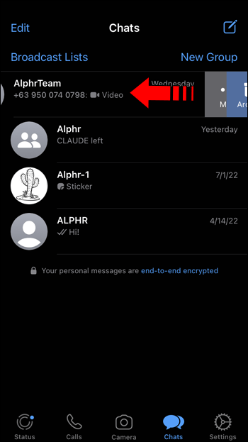 1710169694 623 Comment masquer les messages dans WhatsApp