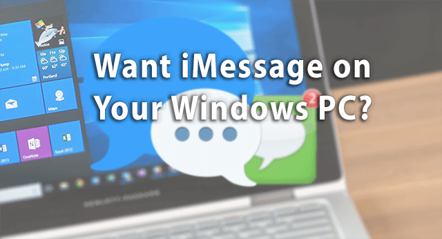 1711751111 Comment recevoir des messages iPhone sur votre PC Windows