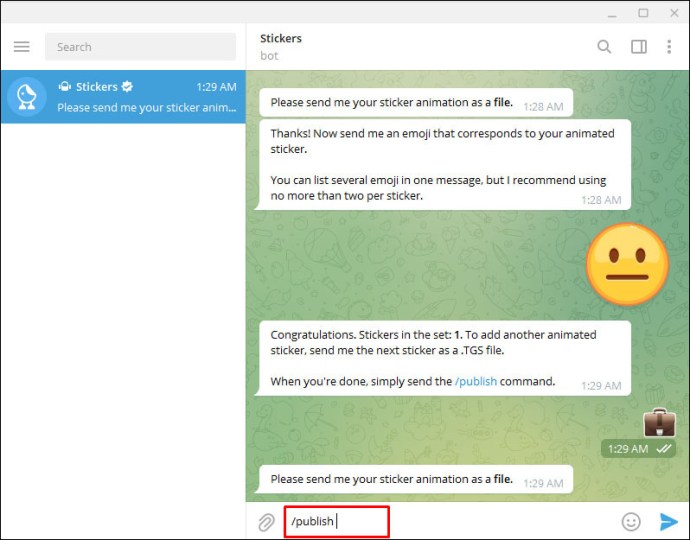 1713687226 352 Comment creer des autocollants animes pour Telegram