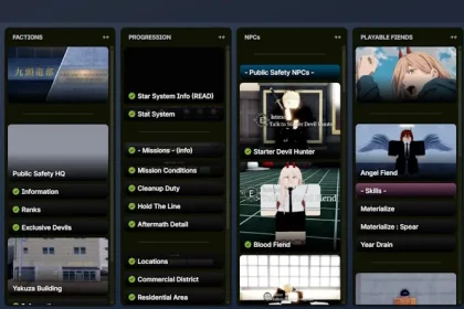 Devil Hunter Trello et Discord Link mis a jour