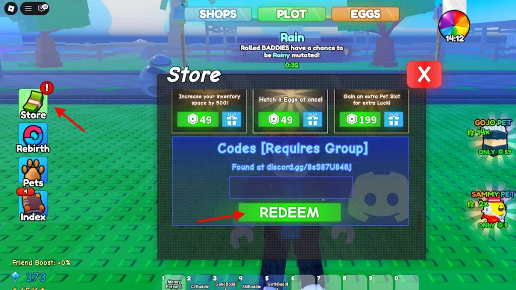 Spin a Baddie Codes fevrier 2026
