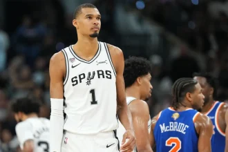 Le gardien des Knicks a emousse Victor Wembanyama apres le