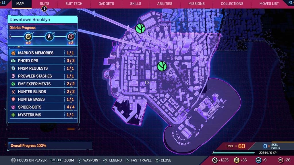 1698027472 547 Marvels Spider Man 2 tutte le posizioni degli esperimenti EMF