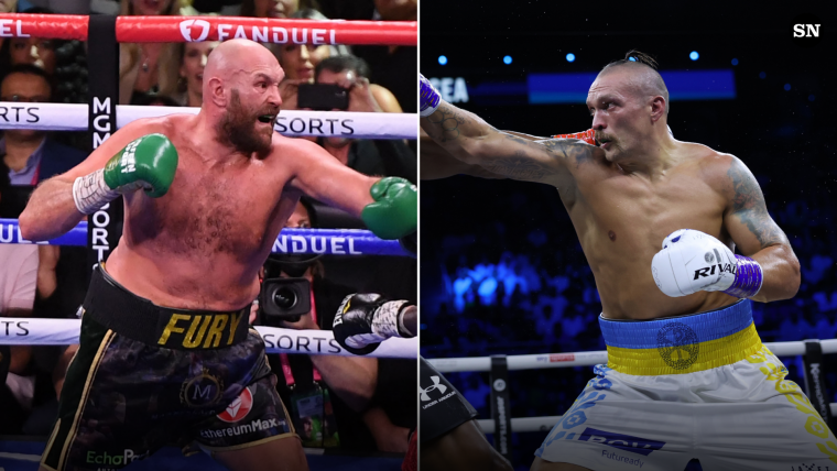 Tyson Fury contro Oleksandr Usyk e il piu grande incontro