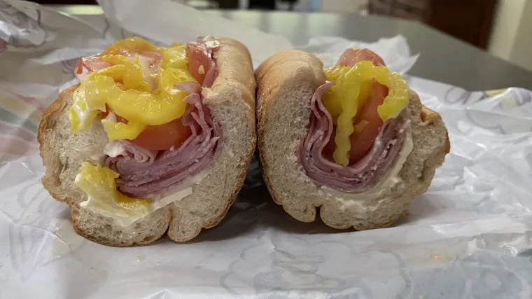 Wawa hoagie. Wawa hoagie.
