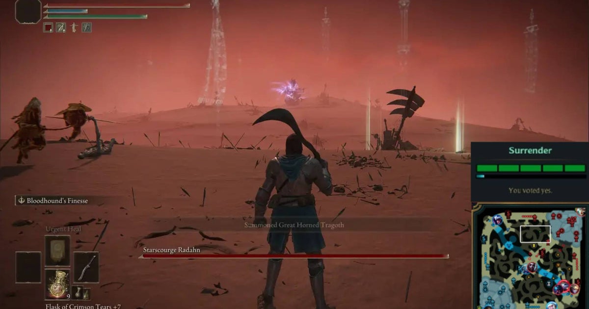 Starscourge Radahn di Elden Ring e giocabile adesso in un