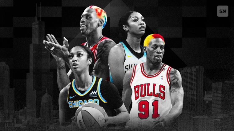 Angel Reese canalizzare limpatto di Dennis Rodman per il cielo