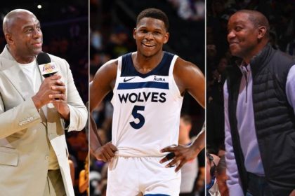 Magic Johnson e Isiah Thomas rispondono ad Anthony Edwards per