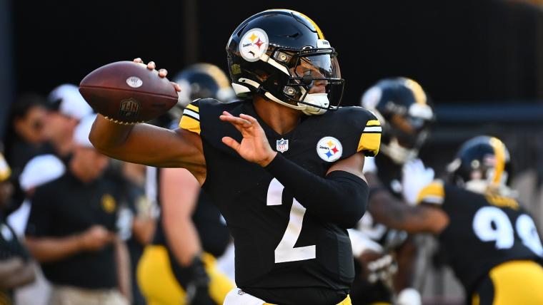 Statistiche di Justin Fields come i numeri del QB degli