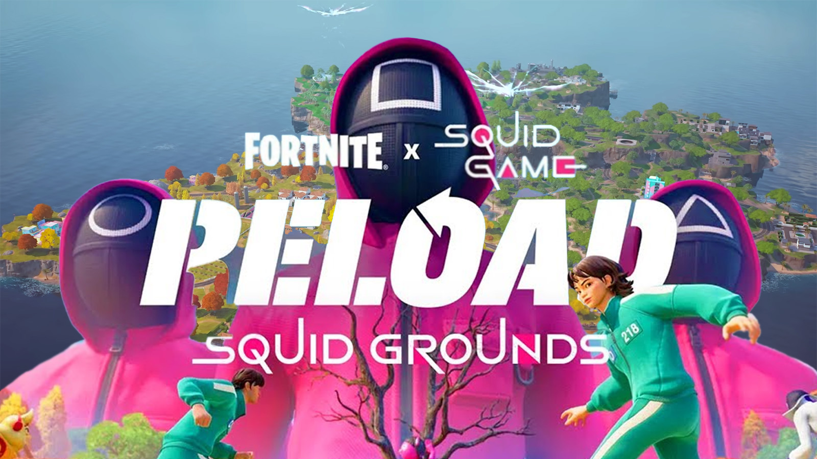 Fortnite Squid Grounds Reload Map All Pois
