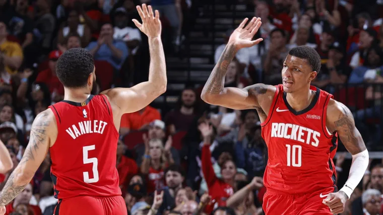Rockets che affronta i pesi massimi della Western Conference per.webp