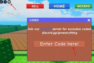 Codici Roblox Grow Anything novembre 2025