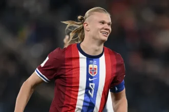 Erling Haaland eguaglia il record di partite internazionali consecutive con.webp