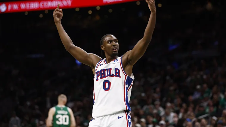 Tyrese Maxey deve la sua carriera nei Philadelphia 76ers al.webp