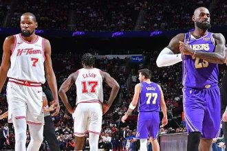 Programma della serie Lakers vs Rockets palinsesto TV punteggi Cate.webp