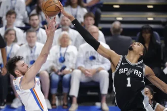 Punteggio del box Thunder vs Spurs statistiche complete della partita