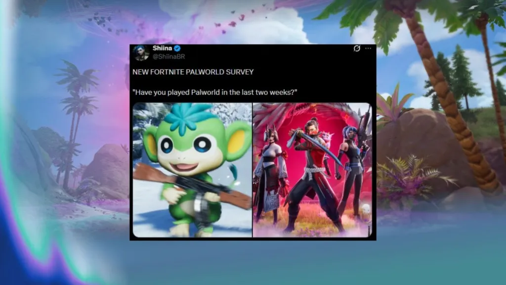 Palworld arrivera su Fortnite Risposto