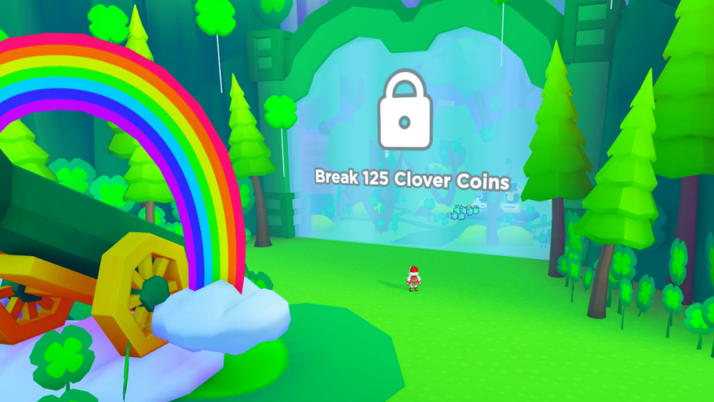 Roblox Pet Simulator Xでの最初のクローバーコインクエスト