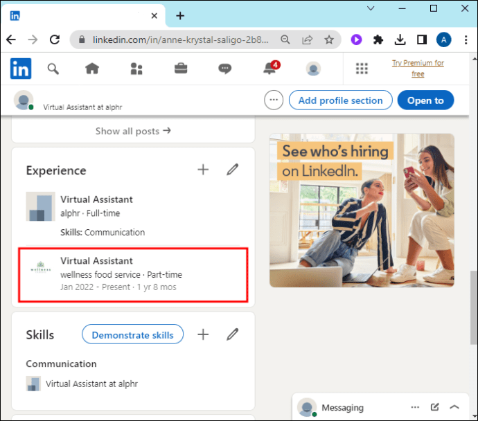 1713178844 516 LinkedIn で