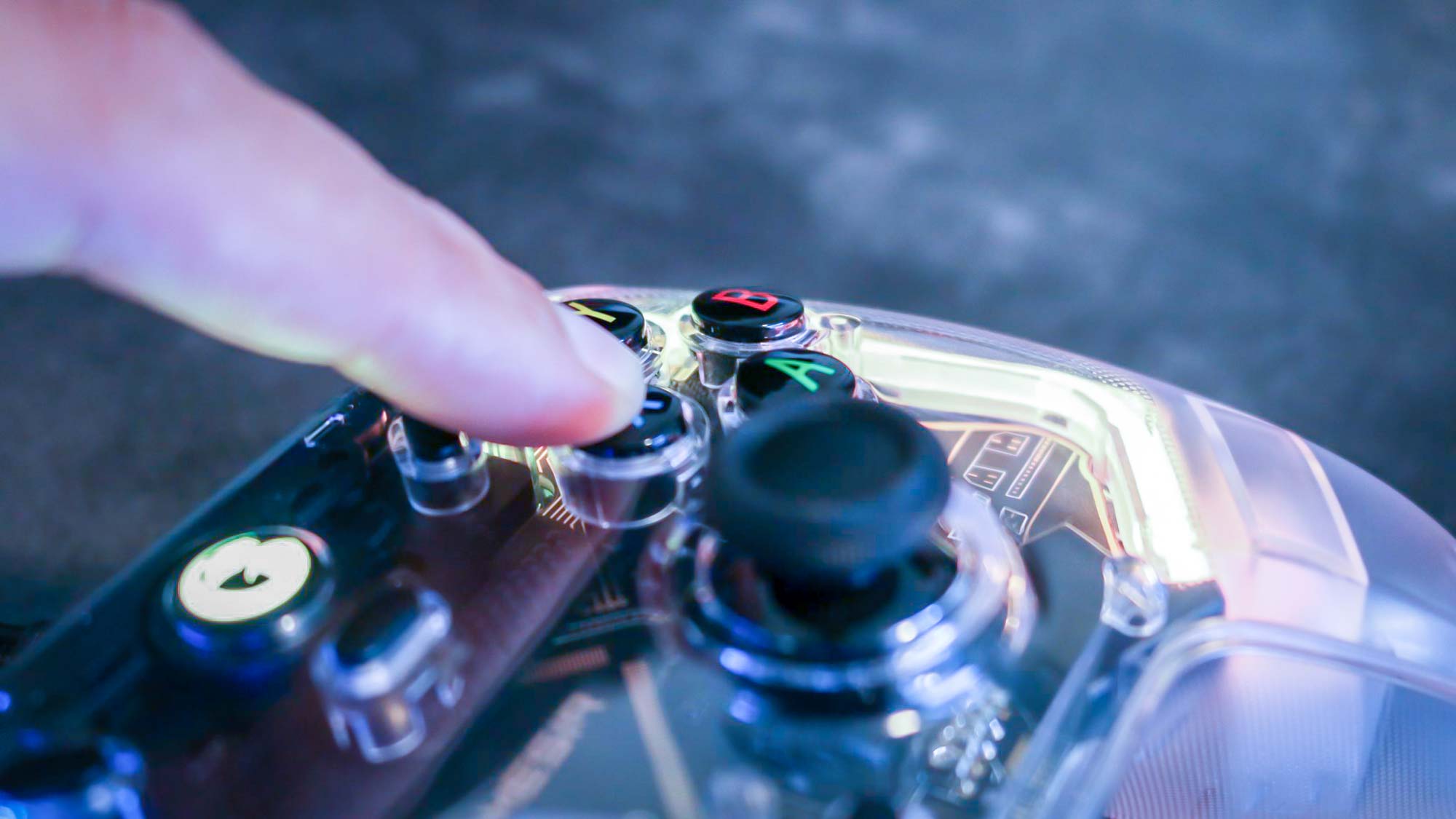 Mechaniczne przyciski twarzowe GameSir T4 Kaleid