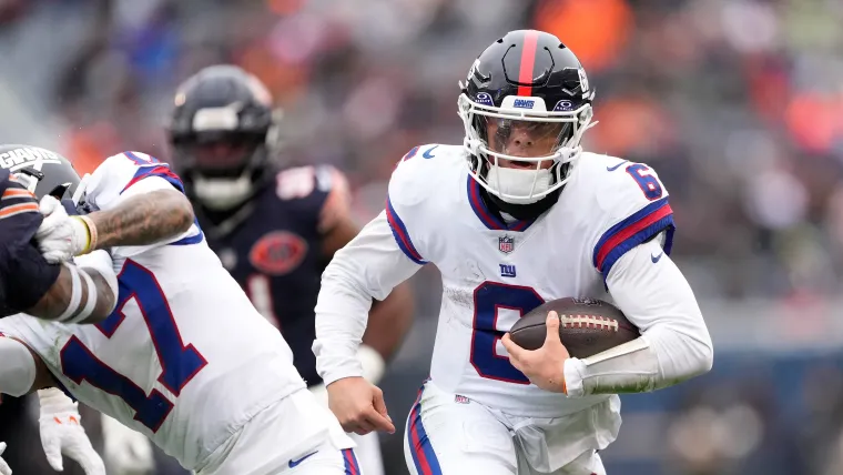 Jaxson Dart opuszcza mecz vs. Bears z powodu wstrząśnienia mózgu Daniela Chavkina