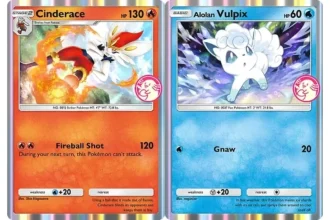 Pokemon TCG Pocket Cinderace i Alolan Vulpix Wonder Pick Event