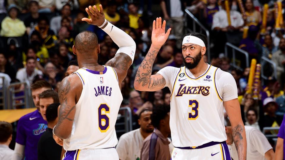 LeBron James e Anthony Davis LeBron James e Anthony Davis