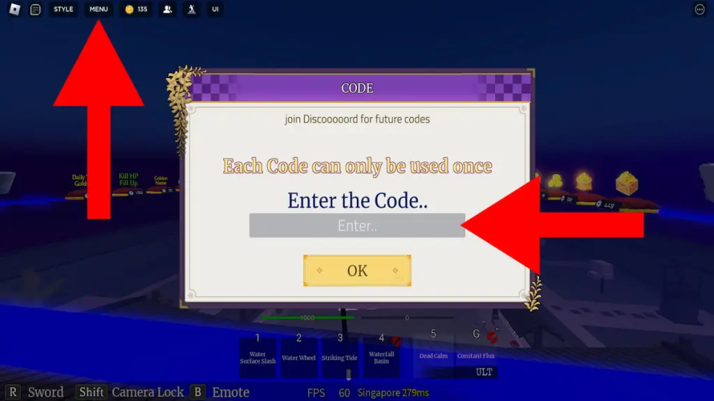 Como resgatar códigos do Slayer Battlegrounds